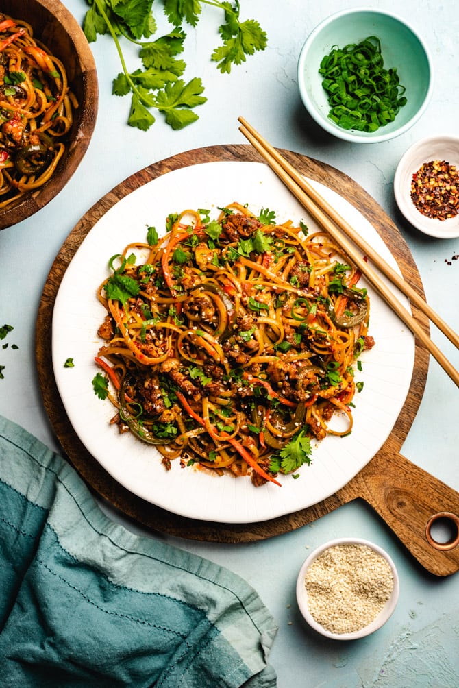 tofu noodles recipe