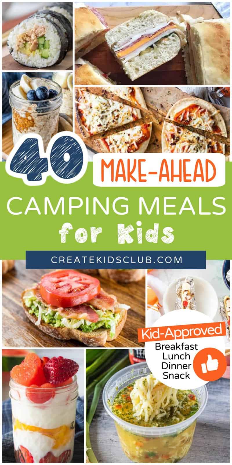 kid friendly camping meals