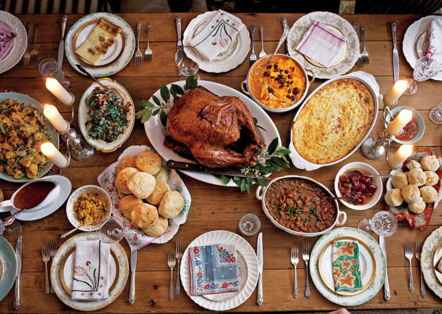 mexican thanksgiving meal