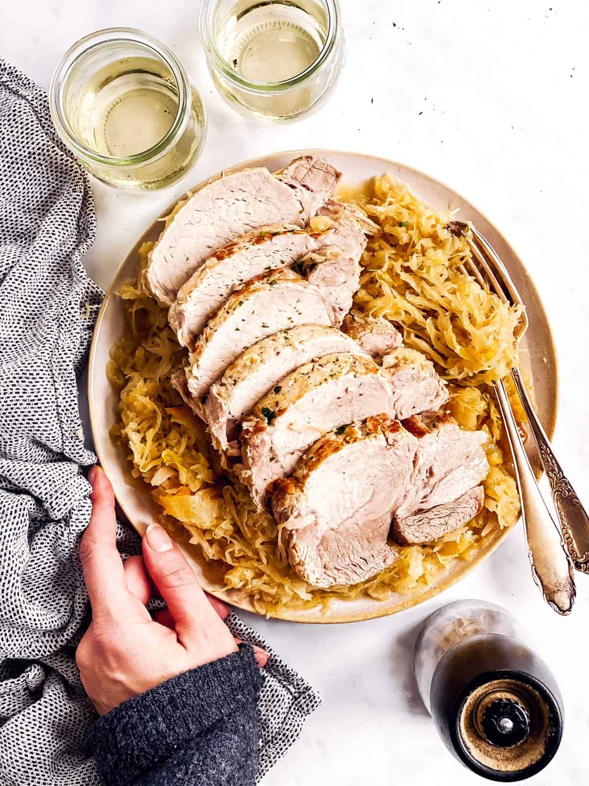 pork loin with sauerkraut recipe