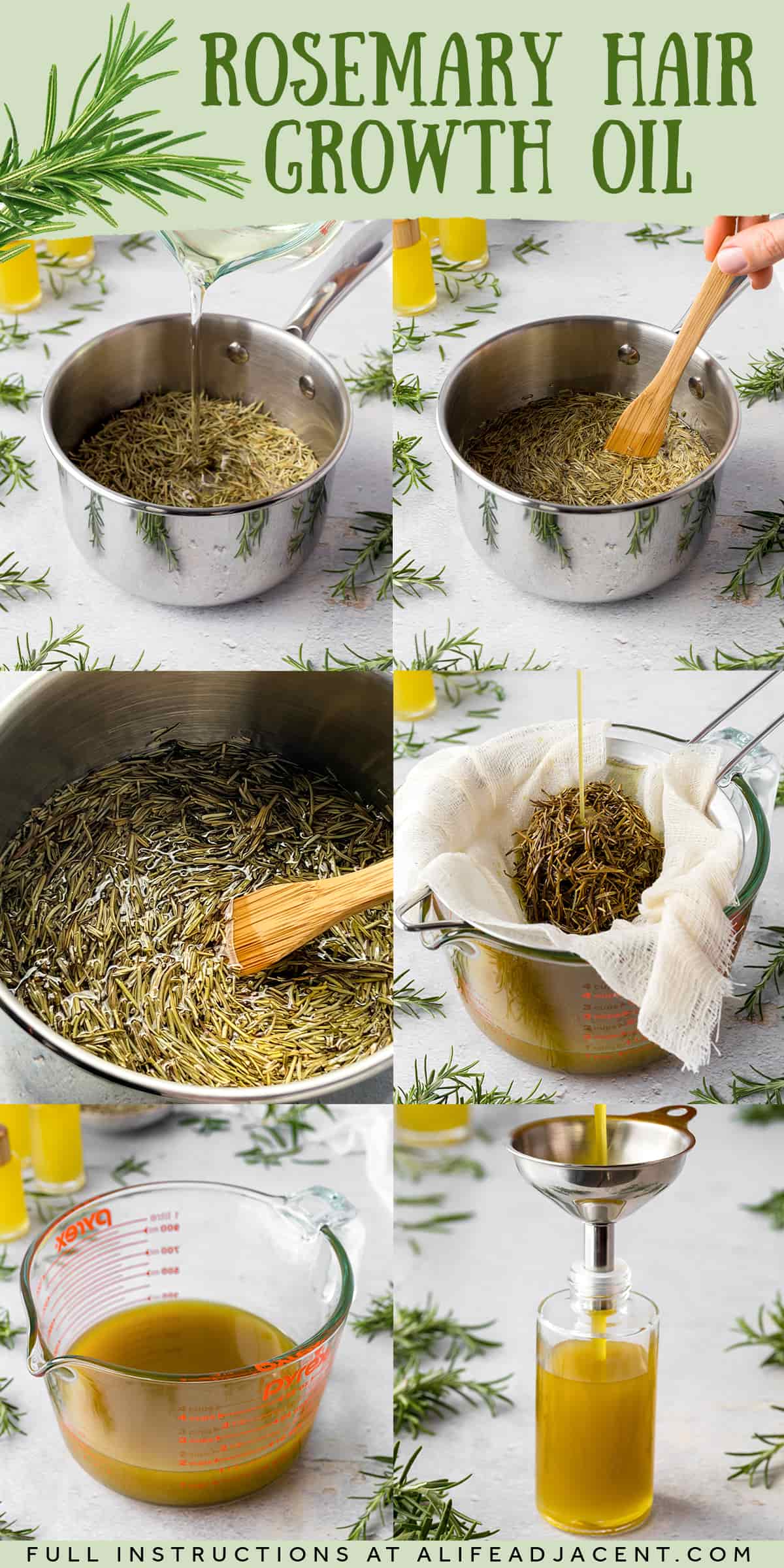 rosemary oil recipe for hair