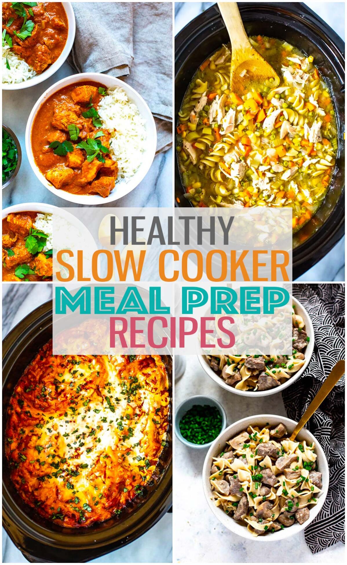 slow cooker meal prep recipes